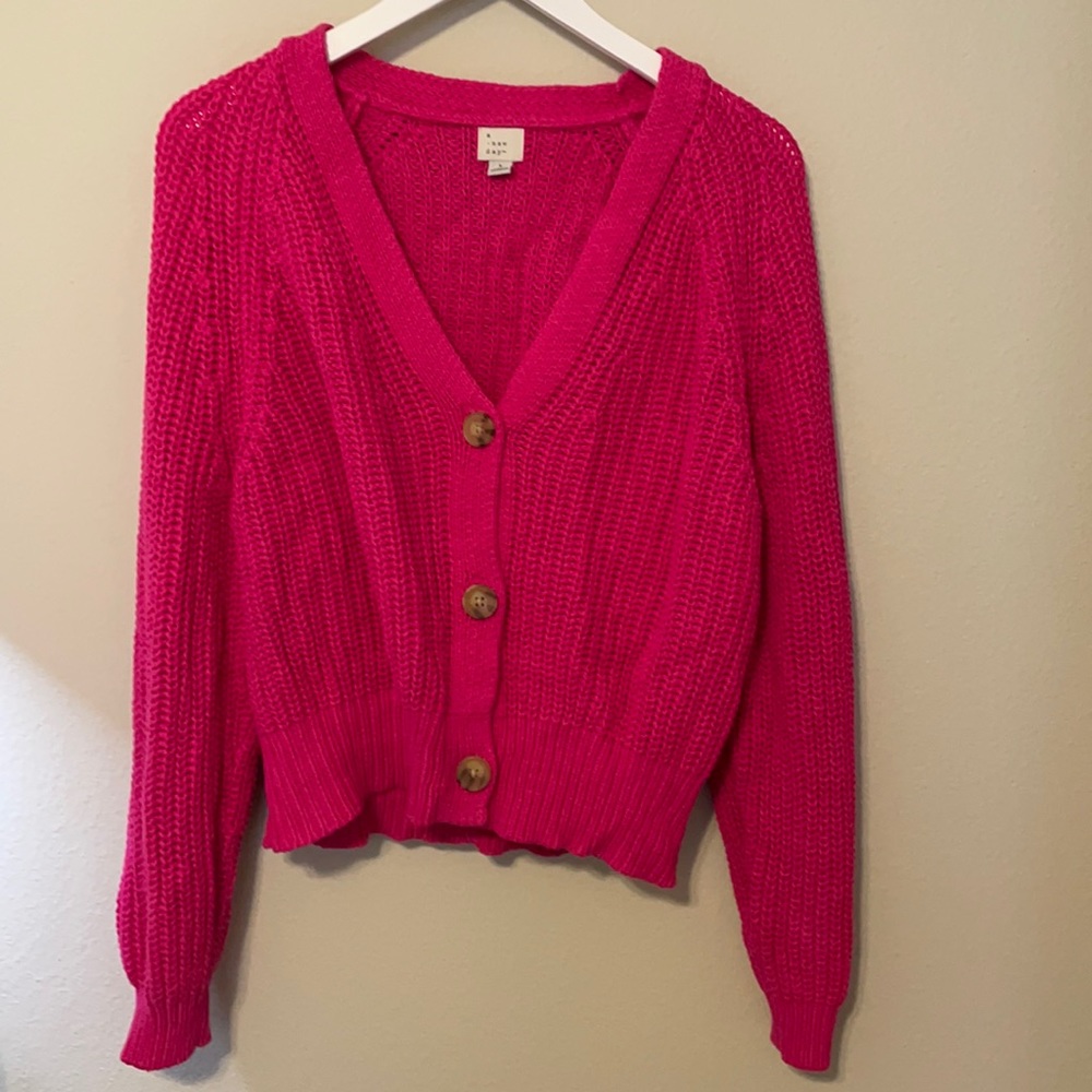 Chunky knit sweater - a new day